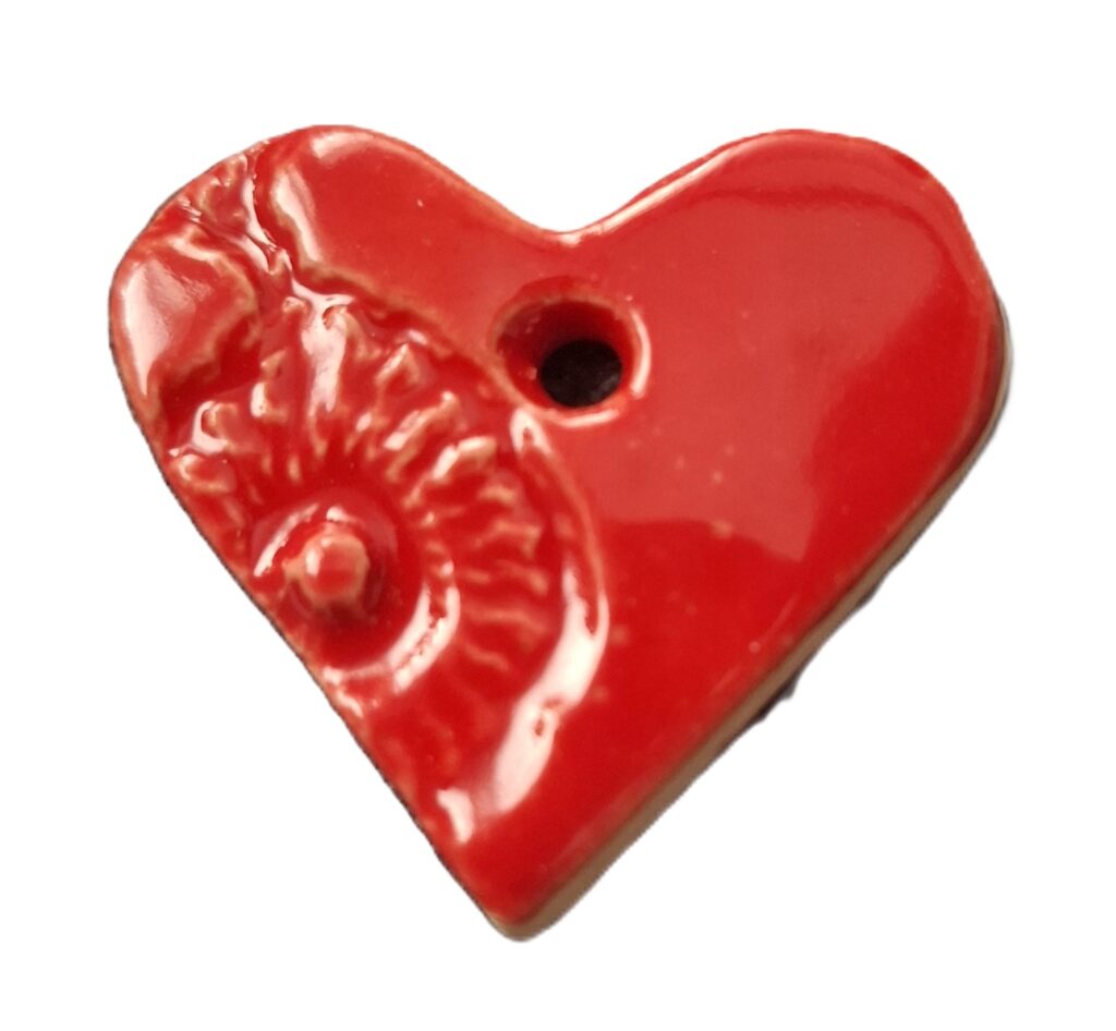 Serce zawieszka 3cm