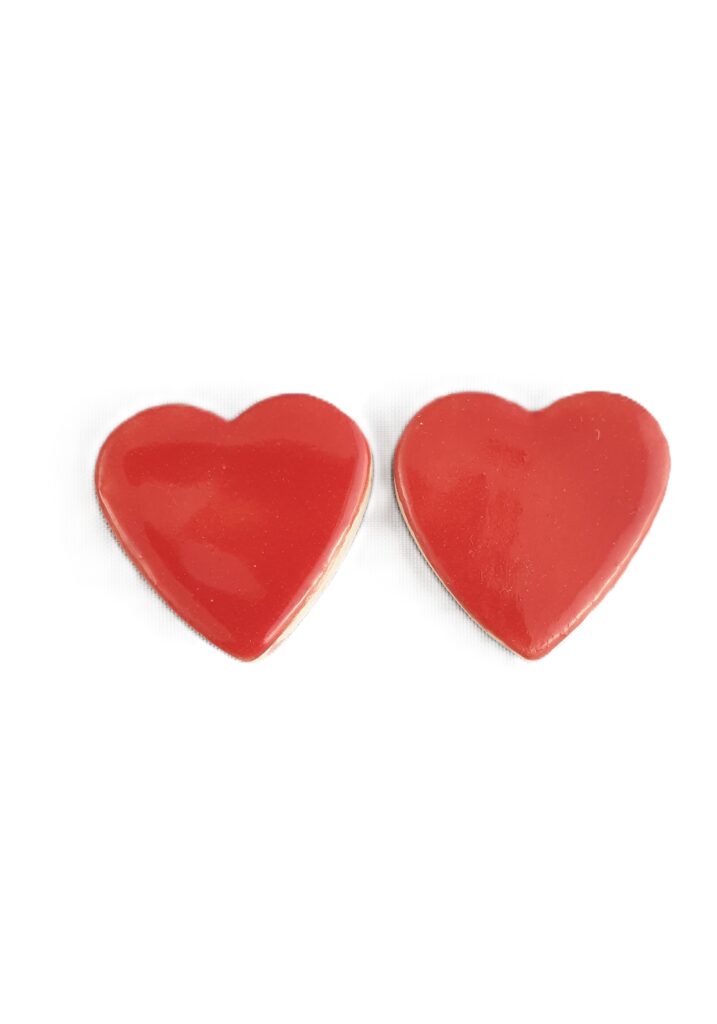 Serduszko serce ceramiczne 2,5 cm Magnes